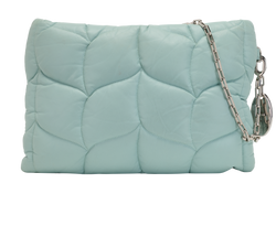 Softie Pillow Clutch, Leather, Light Blue, MIT, DB, 2*